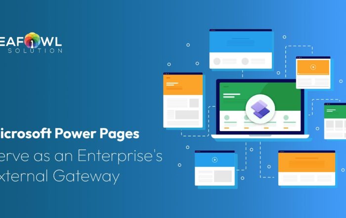 Microsoft Power Pages Serve as an Enterprise’s External Gateway