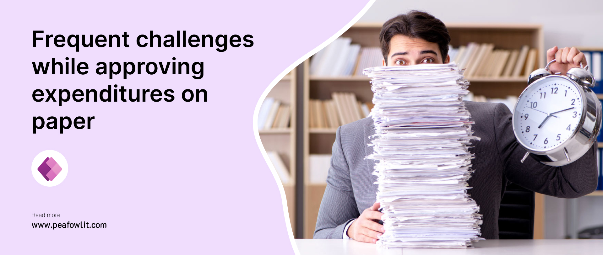 Frequent challenges while approving expenditures on paper 