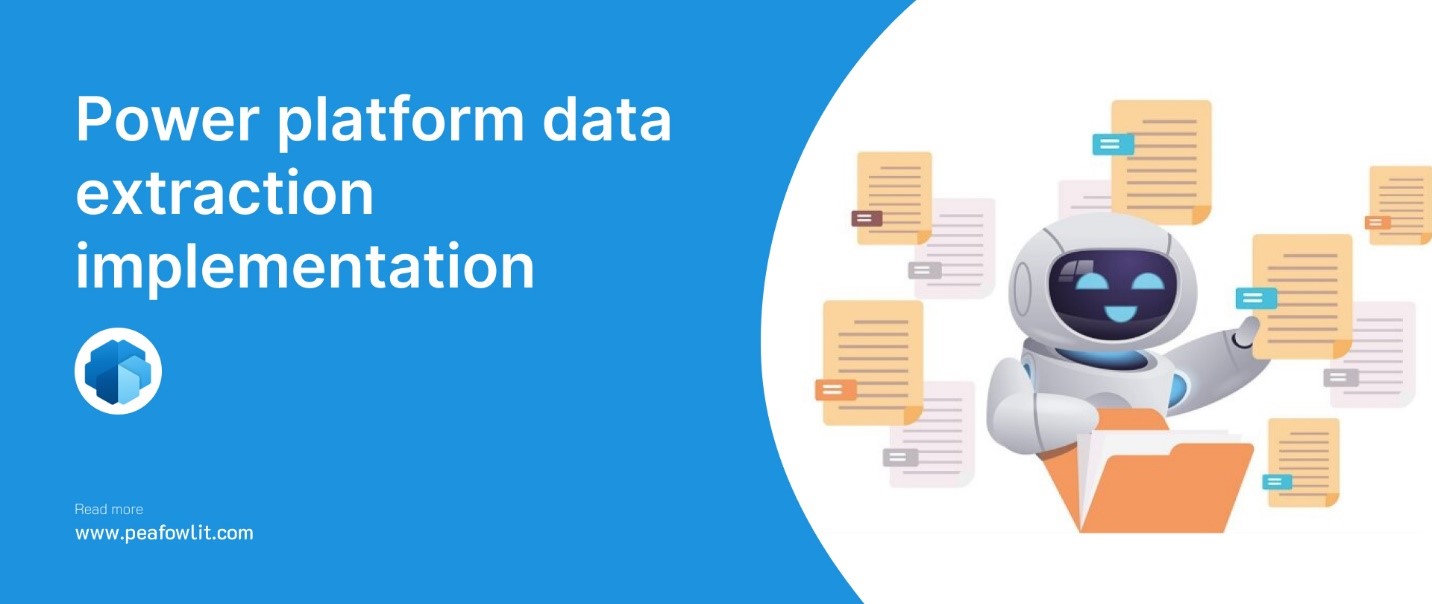 Power platform data extraction implementation 