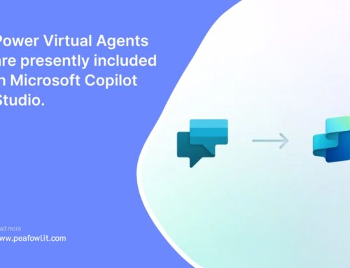 Powering Up: Power Virtual Agents are presently included in Microsoft Copilot Studio.