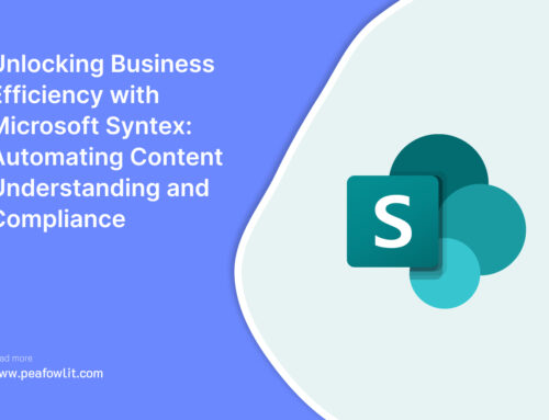 Unlocking Business Efficiency with Microsoft Syntex: Automating Content Understanding and Compliance